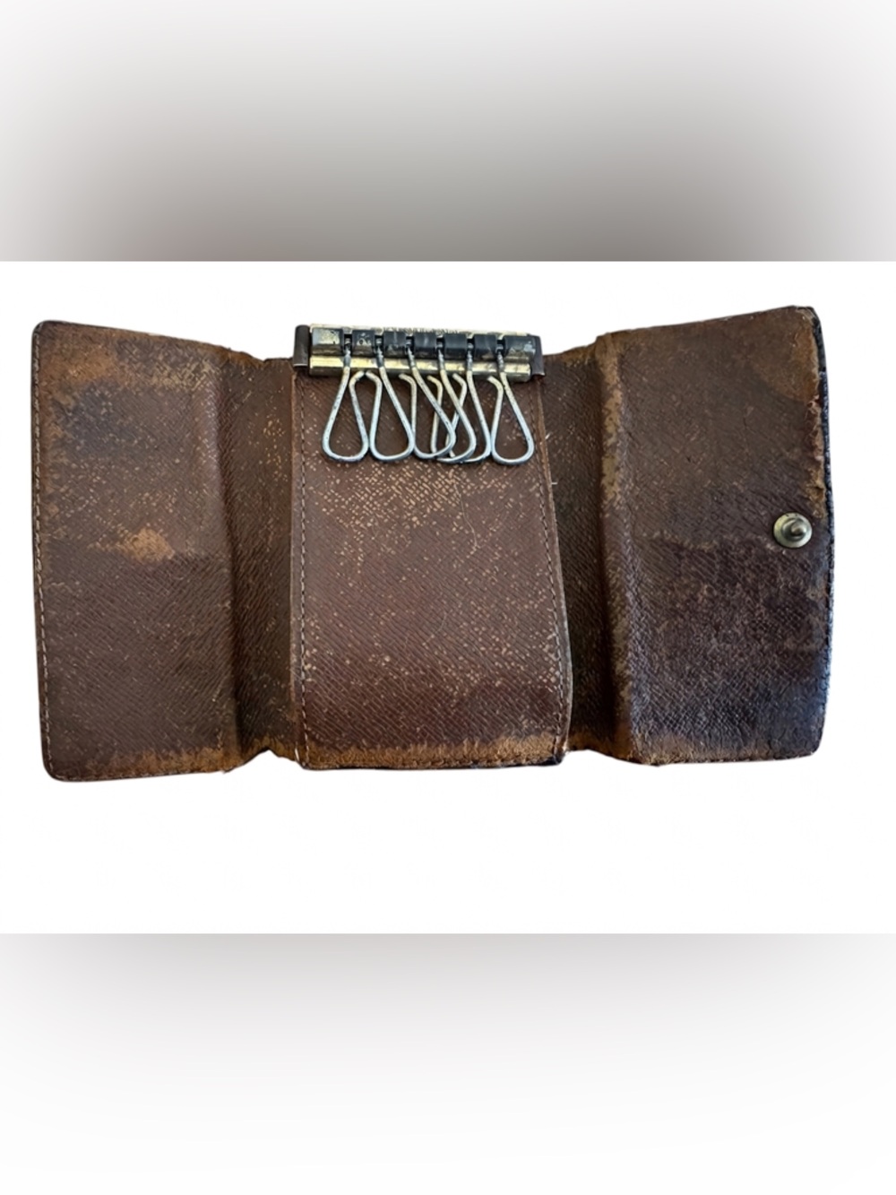 Louis Vuitton Monogram Leather Key Holder Wallet - Picture 5 of 8